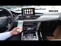 How to install wireless CarPlay and Android Auto in 2012-2019 Audi A6, A7, A8 with MMI systems