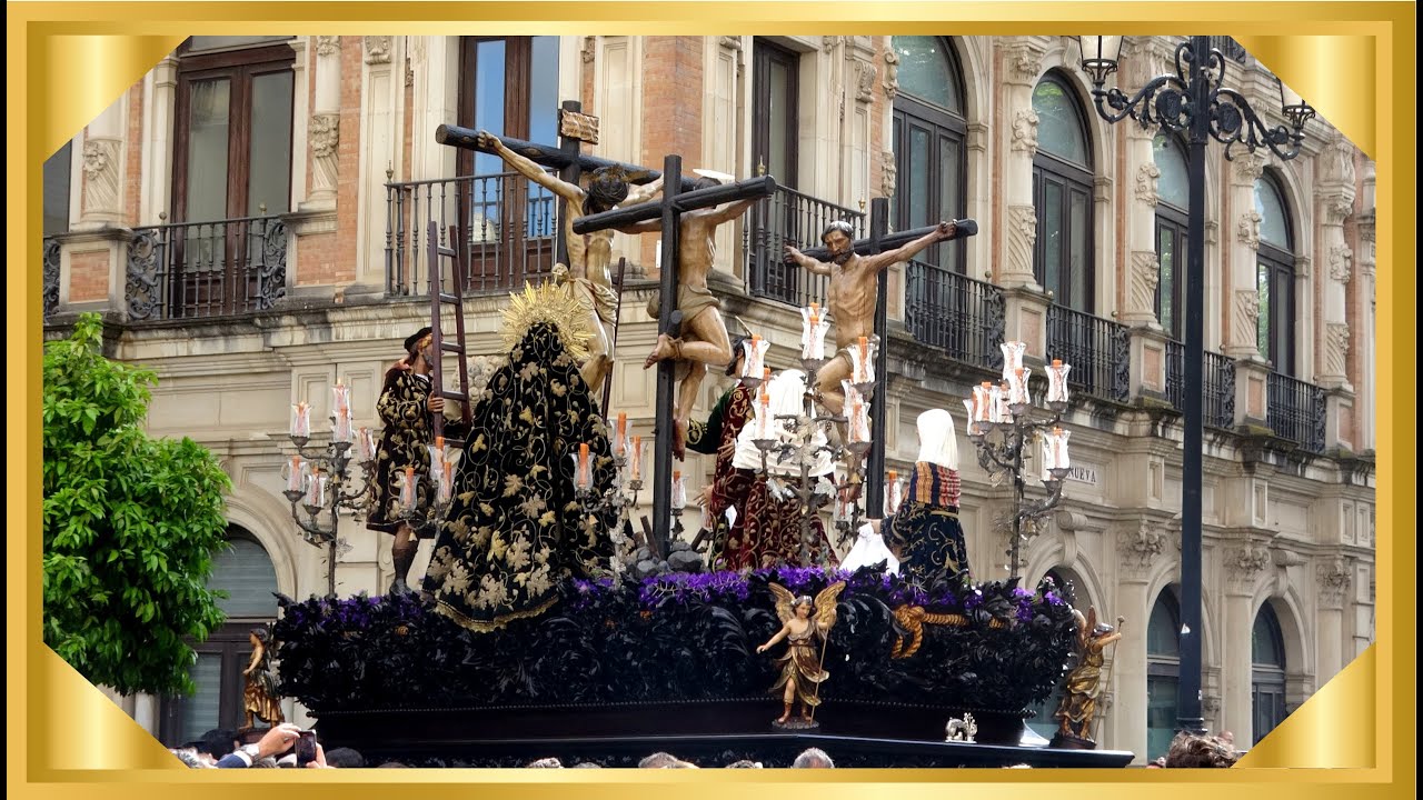 La Hdad de la Carreteria por Toneleros y Plaza Nueva , Semana Santa de Sevilla 2025