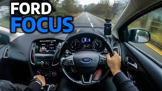 FORD FOCUS 1.5 TDCI 118 BHP - POV TEST DRIVE & REVIEW (UK)