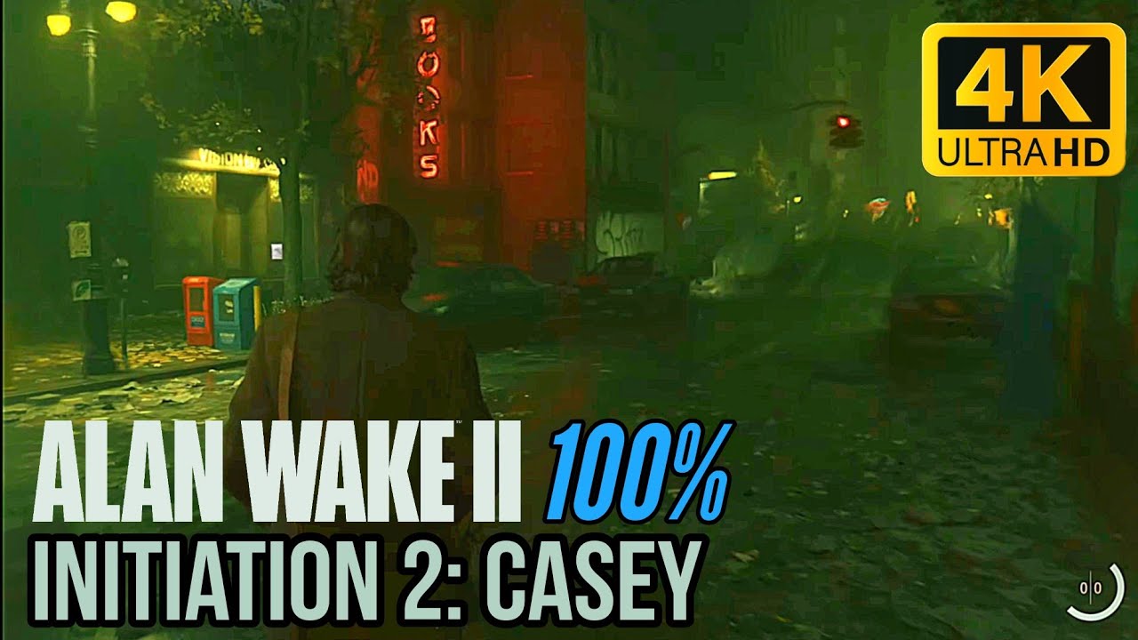 Alan Wake 2 - Initiation 2: Casey | 100% Walkthrough [Collectibles