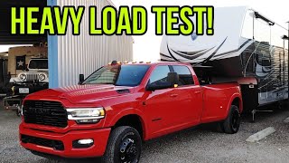 How does this RAM Dually handle Weight?  Let's find out!