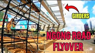 WOW! LIFTING OF STEEL BEAMS AT NGONG ROAD-NAIVASHA ROAD FLYOVER.