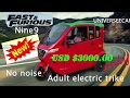 Video of Nine9 model electric tricycle adult road test