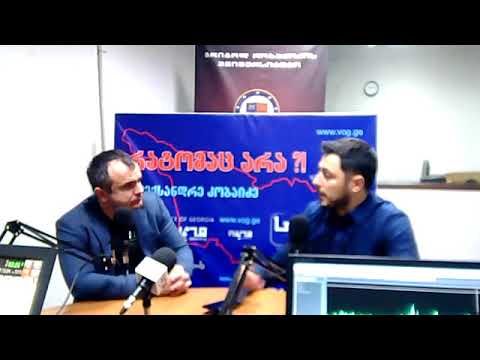 ალექსანდრე კობაიძეს საავტორო გადაცემა “რატომაც არა!“