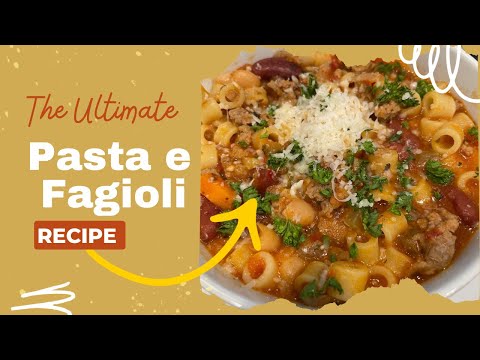 Pasta Fagioli Recipe