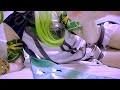 【ASMR/No Talking】〈原神〉ナヒーダ🌱と添い寝×心音×なでなで【コスプレ】Nahida with co-sleeping x heartbeat x stroking