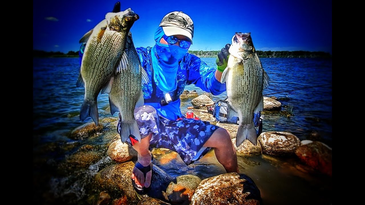 Dry Lake South Dakota WhiteBass Fishing 7/04/2020 YouTube