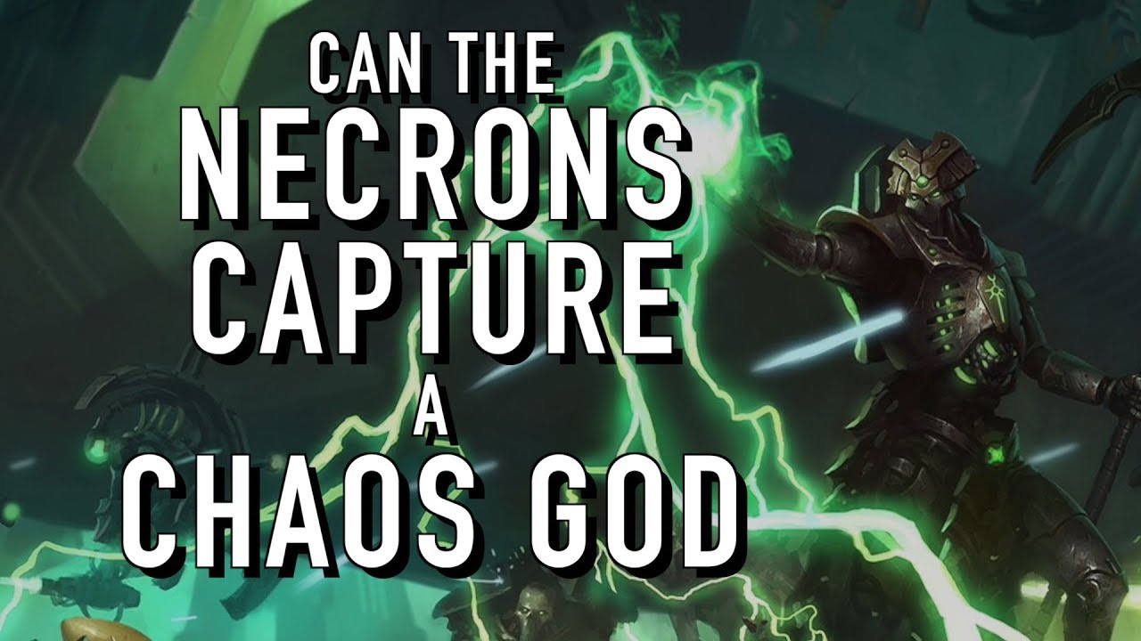 Can a Chaos God be Imprisoned in a Necron Tesseract Vault in Warhammer 40k