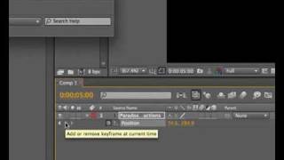 After Effects Tutorial-How to use the Wiggle tool.