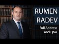 President Rumen Radev | Full Address and Q&A | Oxford Union