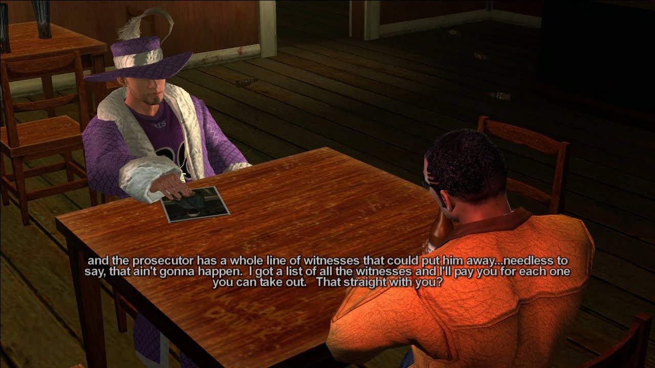 Saints Row - Xbox 360 - Hitman - Vice Kings - Dick (Blind)