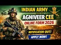 Indian Army Agniveer CEE 2026 Online Form Details 📝