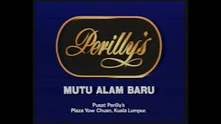 Iklan Perilly's (1989) -Black & Gold Collection Drp Porshe Design