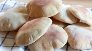 Pan de pita - Pan árabe. Receta ¡Con trucos!
