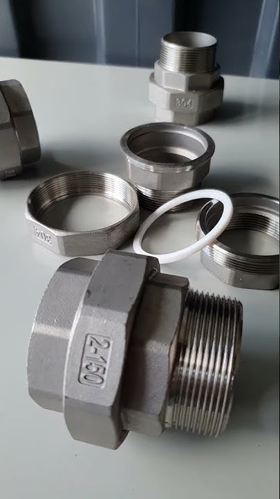 Нержавеющая американка с наружной резьбой 2" AISI304 | stainless steel ...