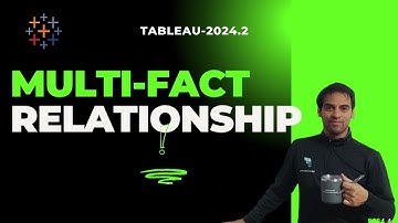 NEW 2024.2|Multi-fact Relationship Data Models -Tableau