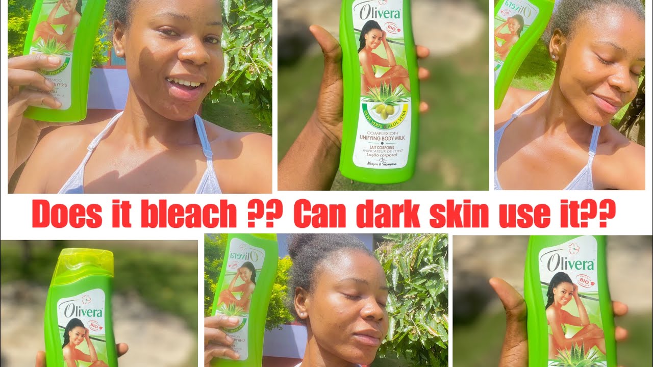 Olivera cream review Does it bleach? can dark skin use it?? YouTube