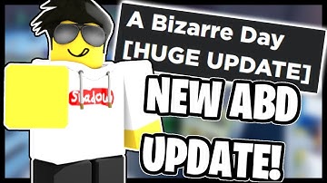 [HUGE UPDATE] A BIZARRE DAY NEW MAP + STAND STORAGE!?