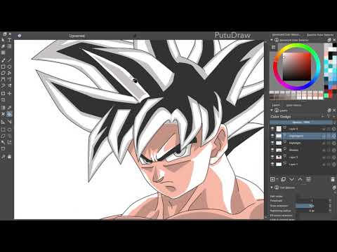 Dragon Ball Super - Son Goku Limit Breaker - Speed Drawing