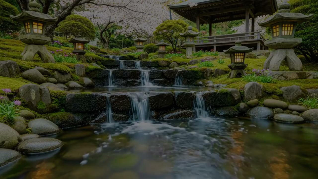 Relaxing Water Music 🌙 Calm River Sounds for Instant Sleep