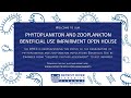 Degradation of Phytoplankton and Zooplankton BUI Open House