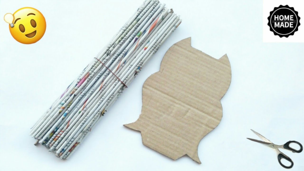 Best out of waste craft ideas | Newspaper craft ideas | best use of old newspaper | 