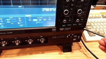 Starting up a LeCroy HDO 4024 Scope