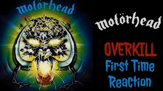 Motörhead Overkill First Time Reaction