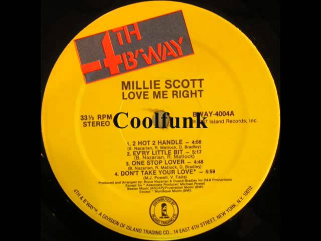 Millie Scott - One Stop Lover (Electro Disco-Funk 1987)
