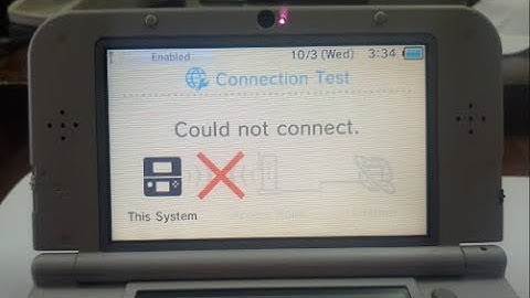 Nintendo 3DS XL Not Connecting to WiFi-5 solutions