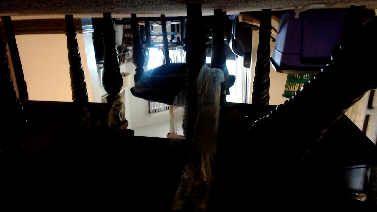 Doing the bloody mary challenge YouTube