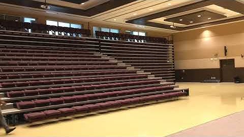 retractable seating system