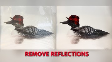 How to automatically remove reflections with Photoshop / ACR