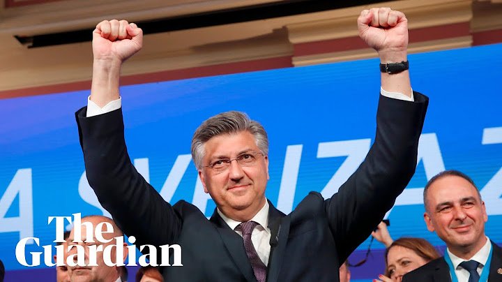 Croatia's ruling conservatives secure third consecutive parliamentary election victory