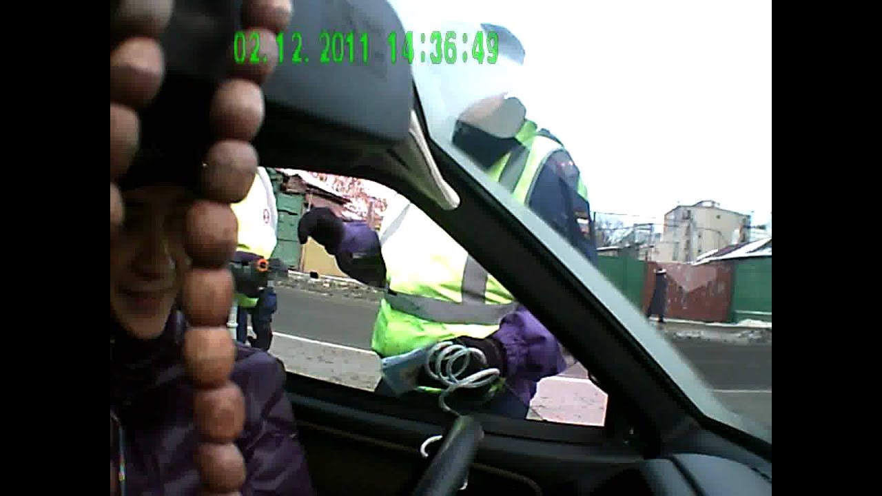 ДПС Тамбов.Съёмная тонировка - YouTube