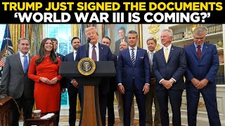 Trump Ww3 Warning   President Trump Issues Dire Warning On Global Conflict  Us News 