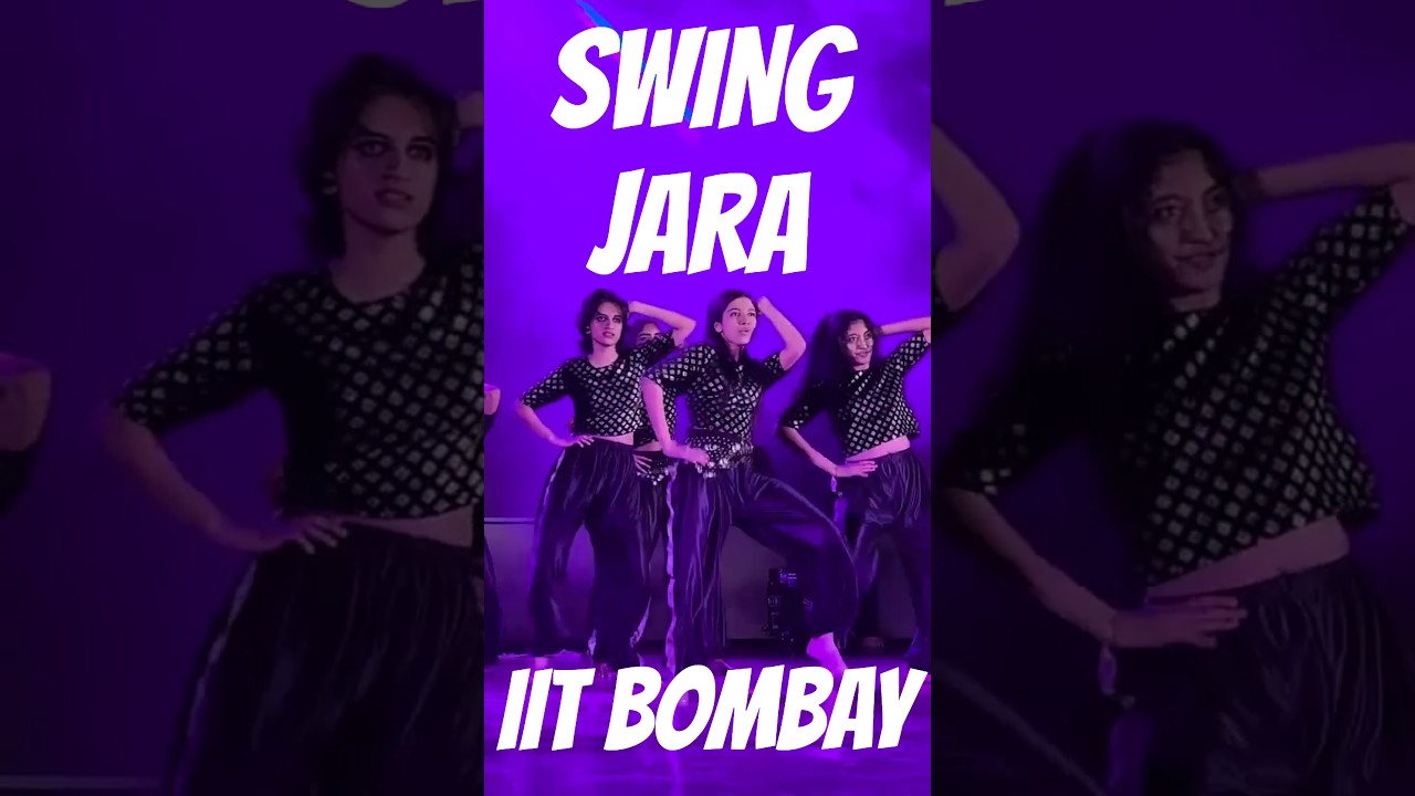 Swing Zara song 💥 NTR songs 😌 IIT BOMBAY FEST💥 cover dance 🤩