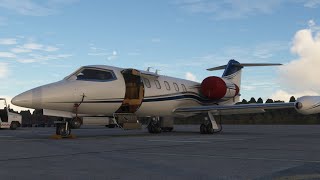 First look at the Early Access Flysimware Learjet 35A in Microsoft Flight Simulator