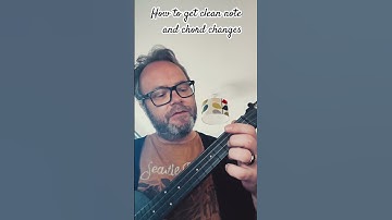 Make Your Ukulele Note & Chord Changes Sound CLEAN 🎯 #ukulele #quicktips
