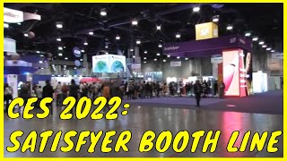 CES 2022 Satisfyer Booth line