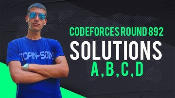 Codeforces Round 892 Div  2