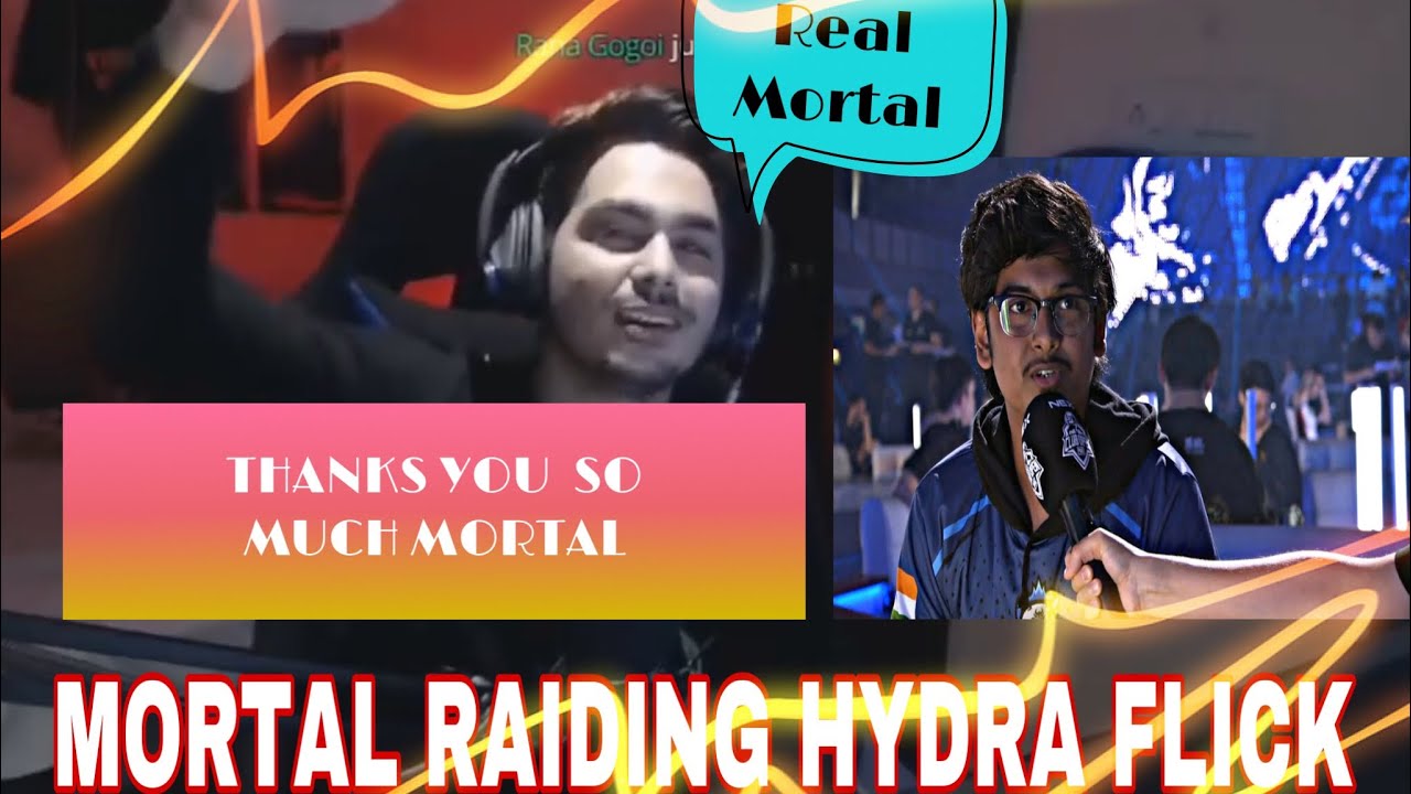 Mortal raid on Hydra Flick on his birthday | HydraFlick’s reaction | Birthday raid by mortal