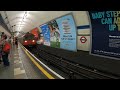 The London Piccadilly Line arrives at South Kensington