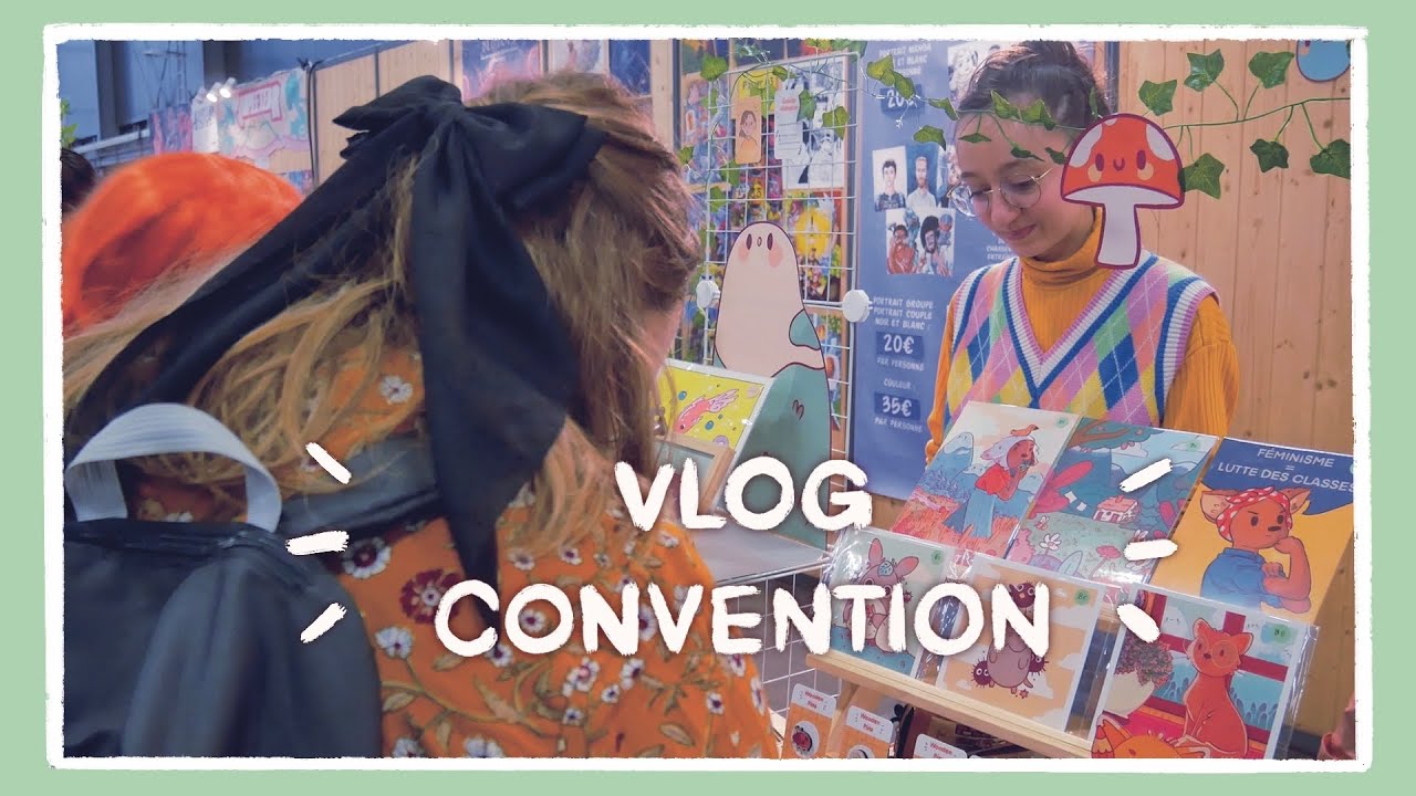 MA PREMIÈRE CONVENTION ! Venez avec moi à Art to play ! ☀ Convention Vlog 1