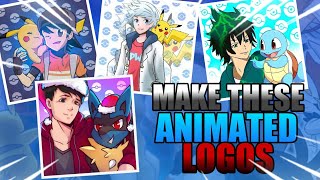 HOW TO MAKE ANIMATED POKÉMON LOGOS LIKE@BhaiLogKaAdda @PokemonWorld2 || In ANDROID || #pokegaming screenshot 4