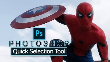 Photoshop How To Remove Background (Quick Selection Tool) Hindi/Urdu