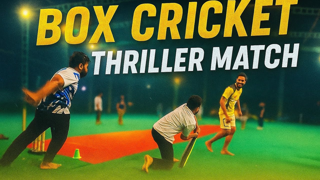 Navratri Thriller | Box Cricket Night Match Highlights | Epic Last Over ...