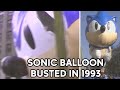 Sonic the Hedgehog balloon busted at 1993 Macy's Thanksgiving Day Parade