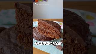 Torta Ferrero rocher, perfetta come torta di compleanno senza sbatti! #gnamgnam #ricette #torta #yum