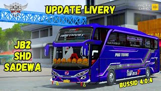 LIVERY PHD TRANS JB2 SHD ORI | Bus Simulator Indonesia
